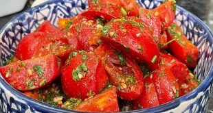 طريقة عمل الطماطم المخللة