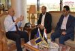 الرئيس التنفيذى الجديد لعرب سات يزور مدينة الإنتاج الإعلامى