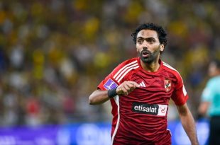 حسين الشحات يغادر الأهلي إلى الاتحاد الليبي
