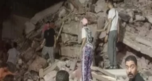 انهيار جزء من عقار بالسيدة زينب: لجنة هندسية لبحث الأسباب وضمان السلامة
