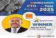 أيمن أميري يحصد جائزة CTO العالمية لعام 2025