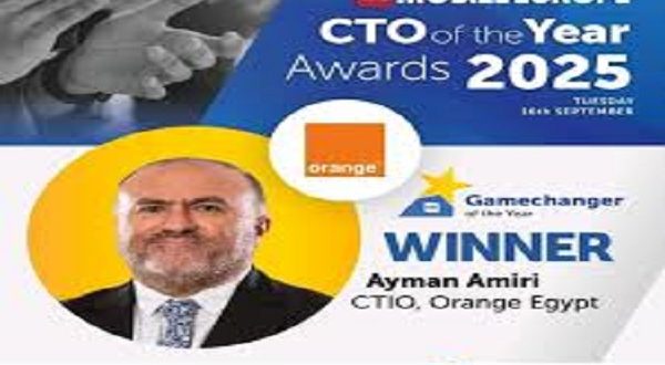 أيمن أميري يحصد جائزة CTO العالمية لعام 2025