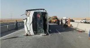 نجاة مذهلة: أتوبيس مدرسي ينقلب في ترعة المنيا دون إصابات