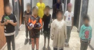 ضبط 10 أشخاص لاستغلالهم 15 طفلاً في التسول بالجيزة