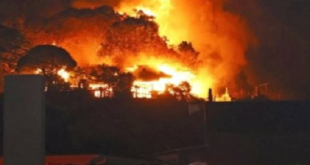 حريق مدمر في أويتا اليابانية... 170 مبنى يتحول إلى رماد 