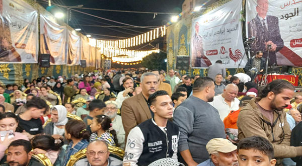 ليلة كفر المياسرة.. الحدث الذي تجاوز فكرة المؤتمر وتحول الى شهادة حب وثقة للمهندس السيد ابو الجود