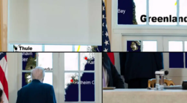 ترامب يستفز أوروبا.. صورة معدلة من البيت الأبيض تظهر الرئيس يراقب جرينلاند