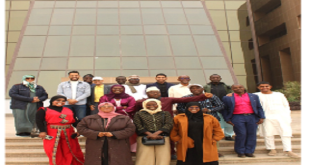 وفد إذاعيي إفريقيا الناطقين بالعربية في زيارة خاصة لمدينة الإنتاج الإعلامي