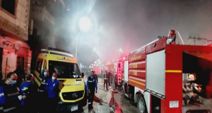 فاجعة سراي القبة.. 8 ضحايا في حريق مصنع ملابس