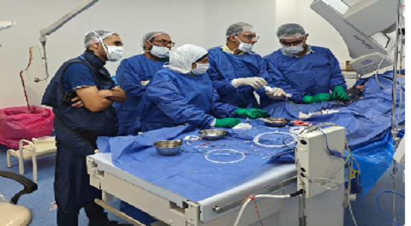 دقة فائقة وتدخل خاطف.. فريق طبي بمستشفى بولاق الدكرور ينقذ حياة مريض القلب من الموت المحقق